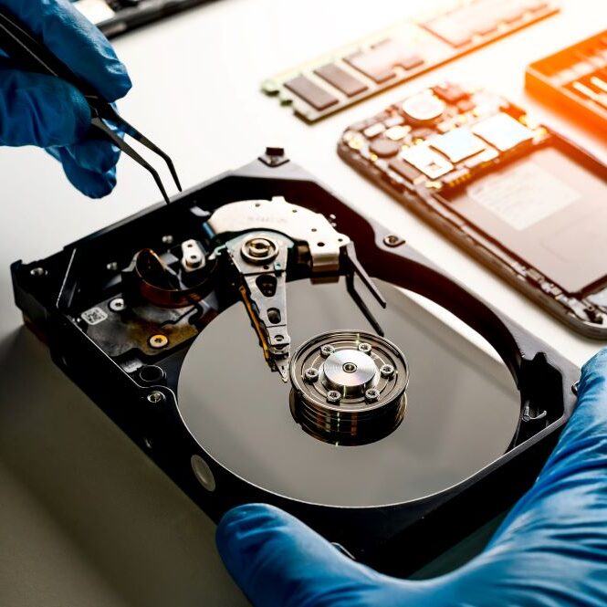 Data hard drive backup disk restoration